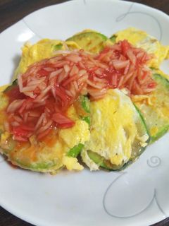 ズッキーニのピカタ ~甘酢あん~-レシピのメイン写真