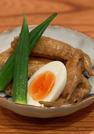 鶏手羽のお酢煮[酢＆麹甘酒＆塩麹]-レシピのメイン写真