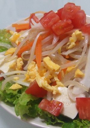 野菜の舞踏会~彩り冷しゃぶ-レシピのメイン写真