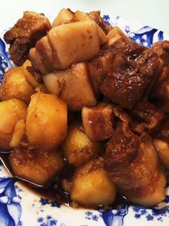 豚の角煮とじゃがいも-レシピのメイン写真