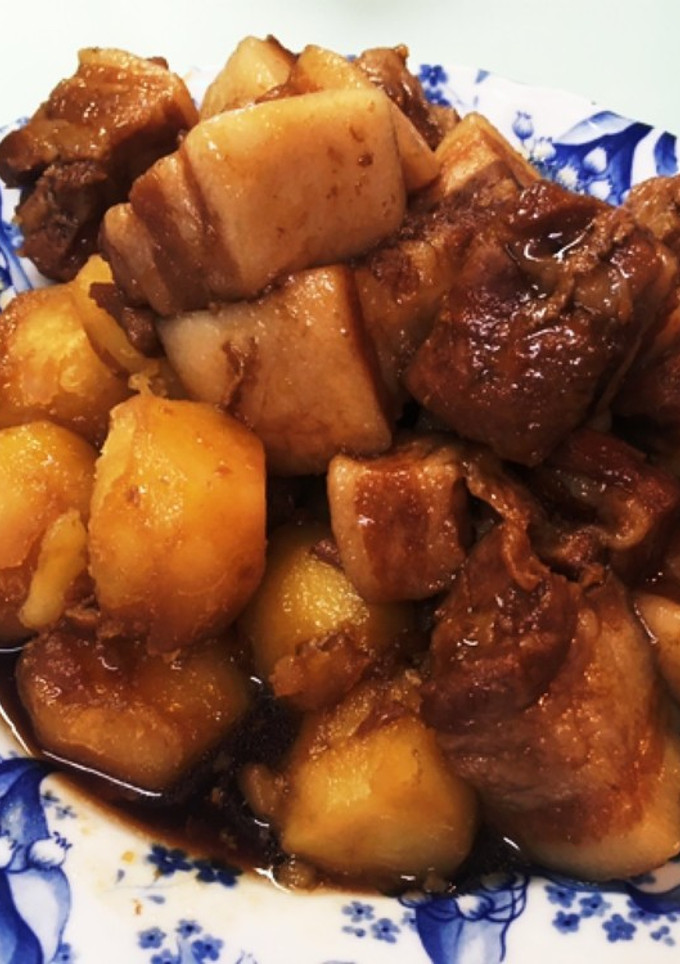 豚の角煮とじゃがいも-レシピのメイン写真
