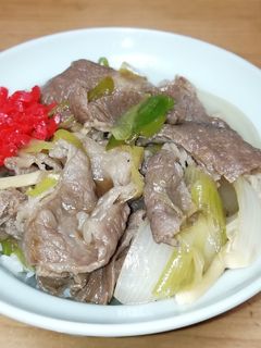 牛丼-レシピのメイン写真