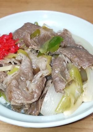 牛丼-レシピのメイン写真