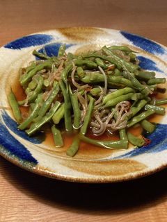 いんげんと白滝の煮物-レシピのメイン写真