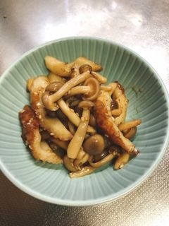 しめじとちくわの甘辛炒め-レシピのメイン写真