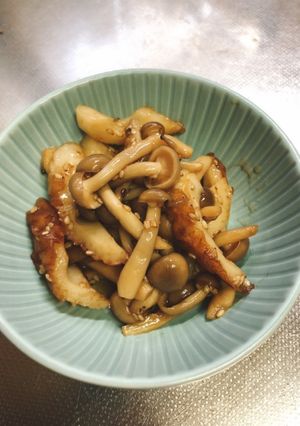 しめじとちくわの甘辛炒め-レシピのメイン写真
