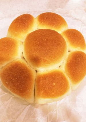 ケーキの型でちぎりパン-レシピのメイン写真