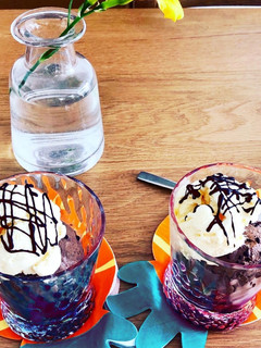 チョコレートとバニラのパフェ-レシピのメイン写真
