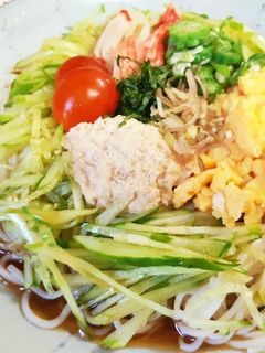★具沢山で栄養も◎彩りサラダそうめん★-レシピのメイン写真