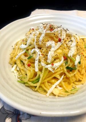 和えるだけ！明太子カルボナーラの作り方-レシピのメイン写真
