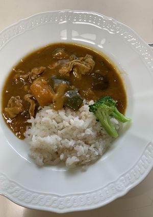 美味しいかぼちゃのカレー（炊飯器調理）-レシピのメイン写真