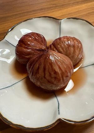 【幸せ！秋味】栗の渋皮煮-レシピのメイン写真