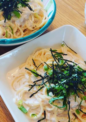 お鍋も使う明太子スパゲティ☆-レシピのメイン写真