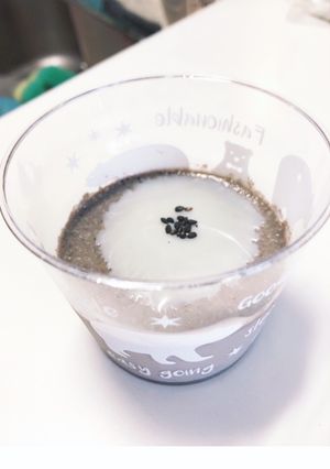 簡単　ごまプリン-レシピのメイン写真