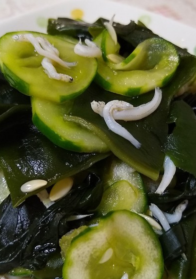 決定版！きゅうり・わかめ・しらすの酢の物-レシピのメイン写真