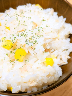ツナ缶&コーンで簡単炊き込みご飯-レシピのメイン写真