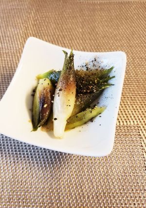 みょうがのオリーブ焼き-レシピのメイン写真