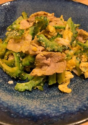 カレー味のゴーヤチャンプル-レシピのメイン写真