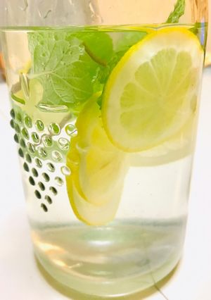 香りミントレモン水♬ガラスデキャンタ-レシピのメイン写真