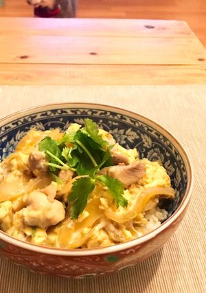 親子丼　半熟　基本の美味しい割合-レシピのメイン写真
