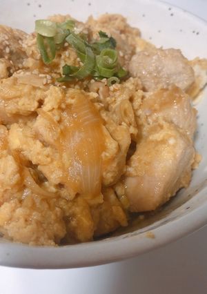 めんつゆで親子丼-レシピのメイン写真