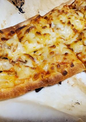 シーフードナンピザ-レシピのメイン写真