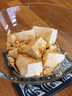 豆乳ゼリー 葛餅風-レシピのメイン写真