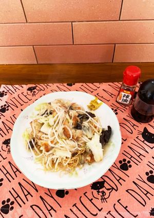 皿うどん♡付属の調味料にちょい足しで美味-レシピのメイン写真