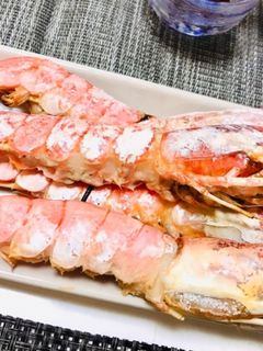 海老の塩焼き・まっすぐなエビ丸焼き-レシピのメイン写真