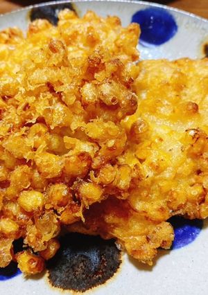 【簡単】とうもろこしのかき揚げ-レシピのメイン写真