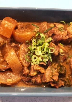 牛スジ肉の味噌煮込み-レシピのメイン写真
