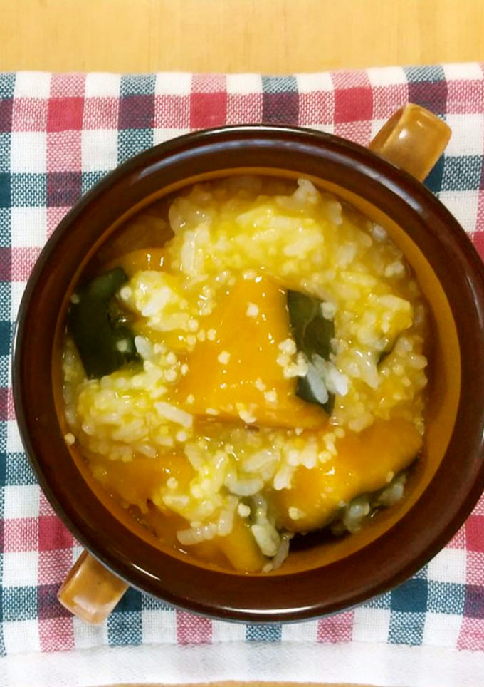 かぼちゃともちきびのお粥-レシピのメイン写真