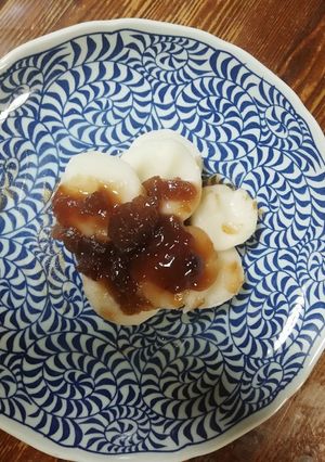 貴女風味でお盆の上新粉団子♥ゆりさん風-レシピのメイン写真