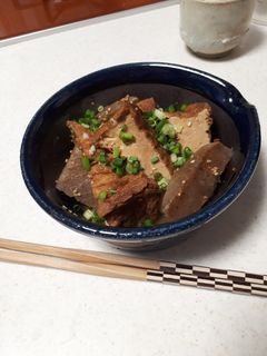 厚揚げのウマ辛煮☆-レシピのメイン写真