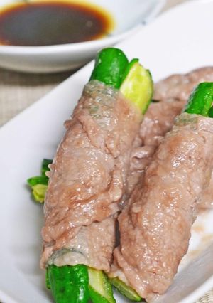 セミドライきゅうりの肉巻き-レシピのメイン写真