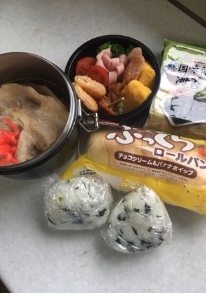 高校男子お弁当 1.8.15-レシピのメイン写真