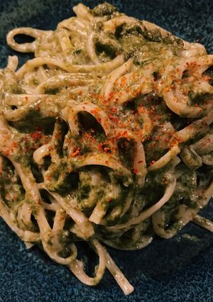 海苔クリームパスタ-レシピのメイン写真