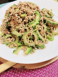 麻婆ゴーヤししとう-レシピのメイン写真