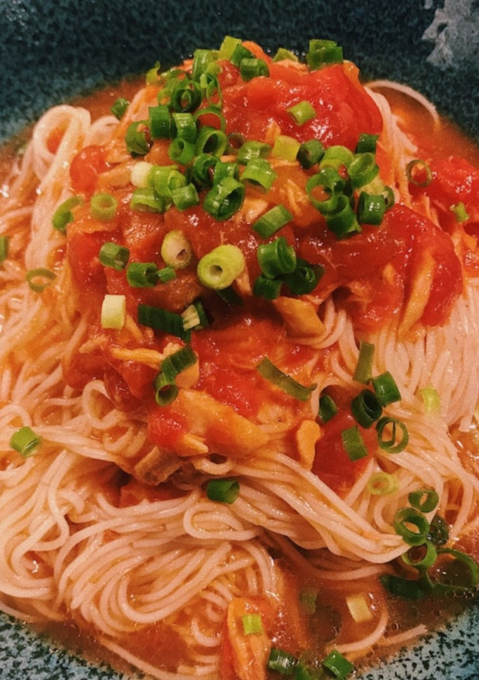 トマトとツナの冷やしそうめん-レシピのメイン写真