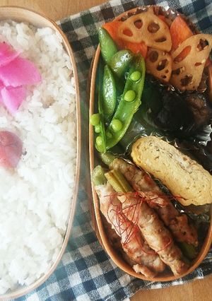 お弁当★揚げなす★さっぱり照り焼き★副菜-レシピのメイン写真