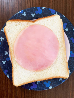 朝食に♡子供が大好きなハムぱん-レシピのメイン写真