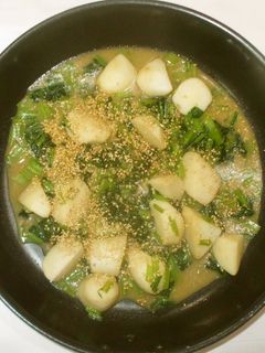 里芋のビタミンごま味噌煮♪簡単東洋医学-レシピのメイン写真