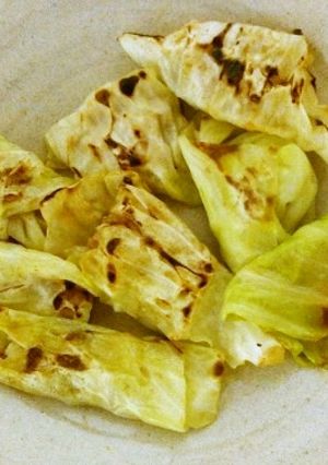 餃子の餡のキャベツはさみ包み焼き-レシピのメイン写真