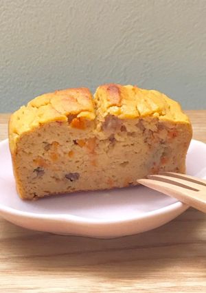 完熟ゴーヤのグルテンフリーおからケーキ-レシピのメイン写真