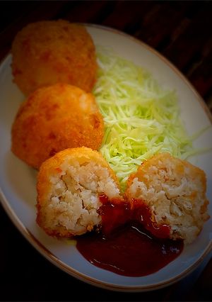 手作りコロッケ:シャケとタラ-レシピのメイン写真