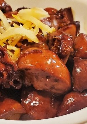 しっとり鶏肝煮!-レシピのメイン写真