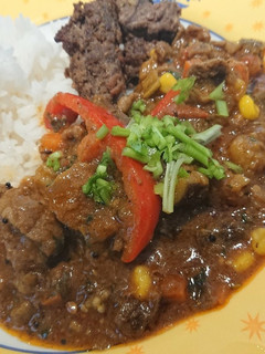 ビーフと夏野菜のスパイスカレー-レシピのメイン写真