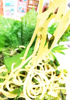 おウチしそスパゲティー-レシピのメイン写真