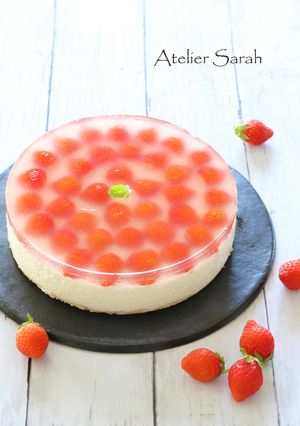 簡単！焼かない♪ヨーグルトムースケーキ-レシピのメイン写真