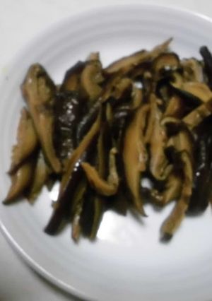 干し椎茸の含め煮（そうめんの付け合わせ）-レシピのメイン写真
